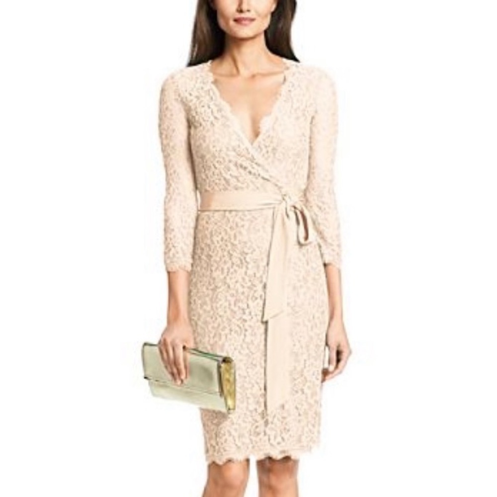 NWT Diane Von Furstenberg Julianna Blush Dress. Beautiful dress. Didn’t fit.
